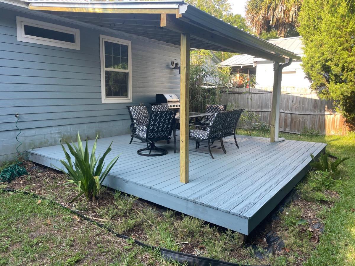 Modern, Upscale, And New Blue Bungalow In The Heart Of Downtown St Augustine เซนต์ออกัสติน ภายนอก รูปภาพ